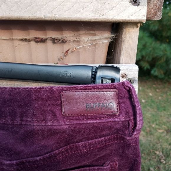 Buffalo David Bitton stretch skinny Jilian Ombre lowrise purple fade women's W28 - Picture 11 of 16